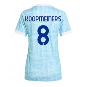 Dámské fotbalový oblečení Juventus Teun Koopmeiners #8 Venkovní košile 2025-26 Krátkým Rukávem